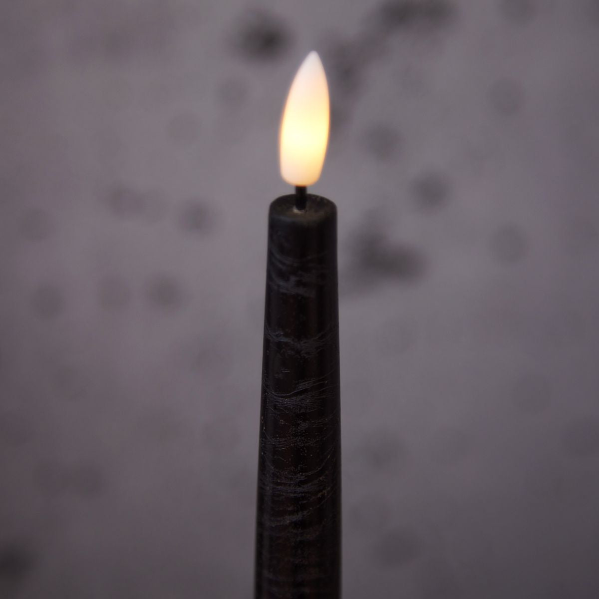 Noir LED Dinner Candle Pair